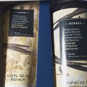 Est Korres Vanilla Blossom Body Butter & Showergel